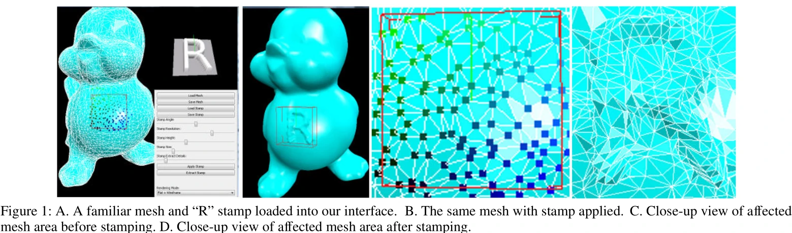 Coursework: Stamping and Extracting Bump Maps